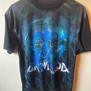 Armada Graphic T-Shirt with Blue and Black Design